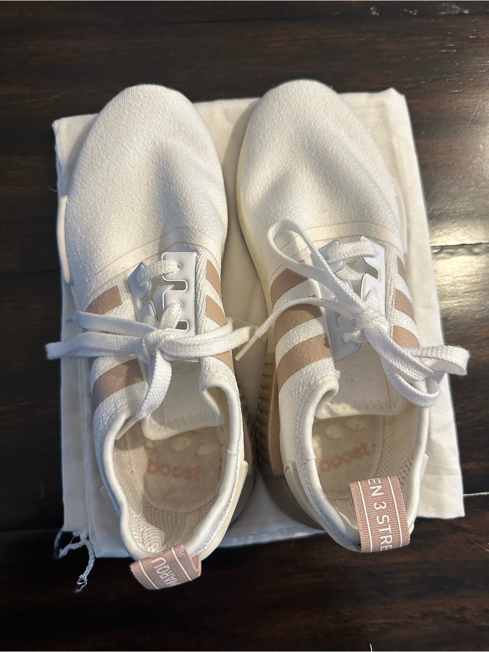 Adidas running sneaker. Great condition. Runs big.